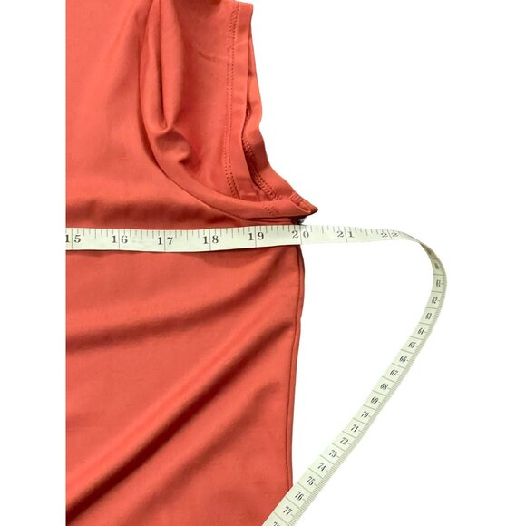 212 Collection Womens Scoop Neck T-Shirts 2-Pack Black & Orange Large - Picture 10 of 16